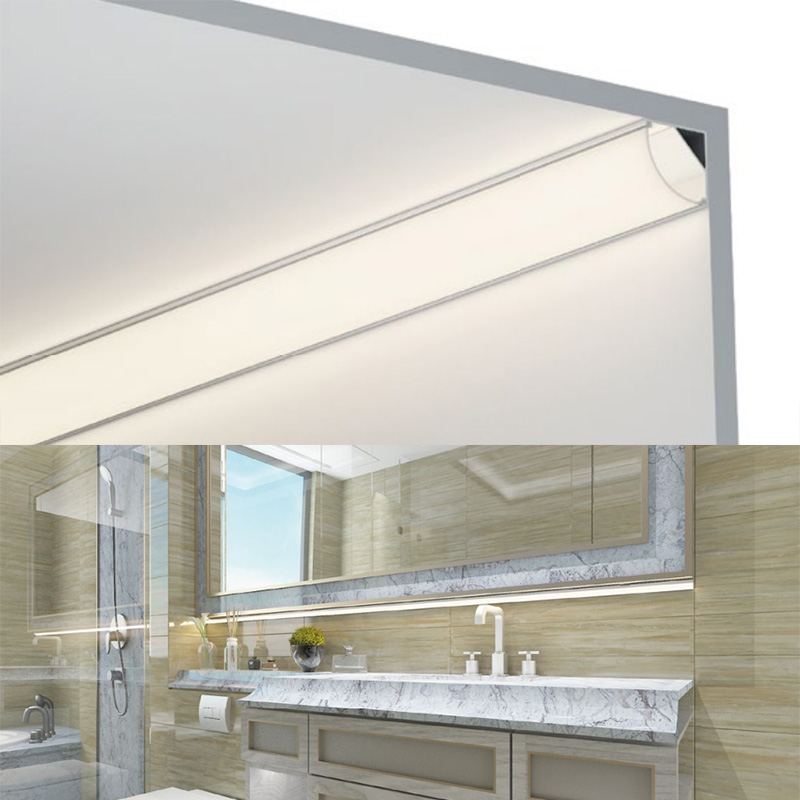 2020 Model 45 Degree Angle LED Channel, For 12mm Strip Light 2020 Model 45 Degree Angle LED Channel, For 12mm Strip Light